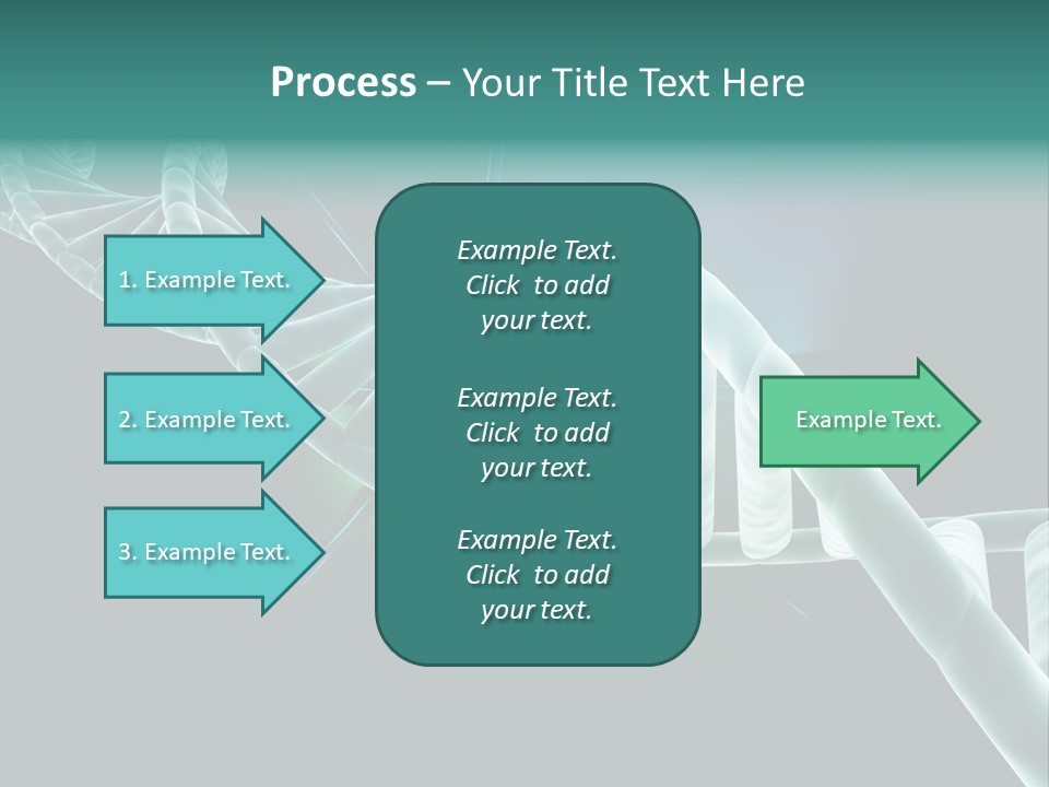 One Abstract Spiral PowerPoint Template
