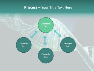 One Abstract Spiral PowerPoint Template