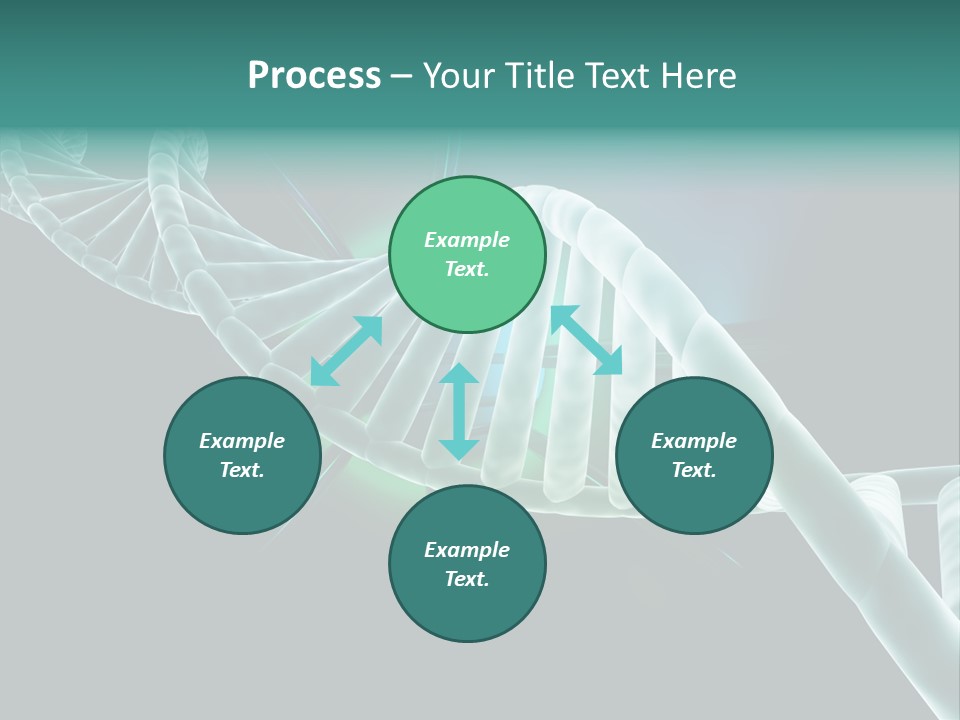 One Abstract Spiral PowerPoint Template