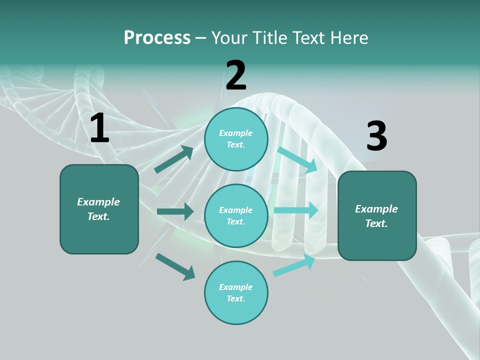 One Abstract Spiral PowerPoint Template