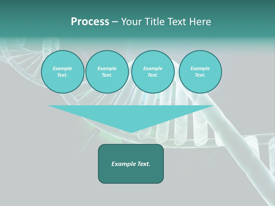 One Abstract Spiral PowerPoint Template