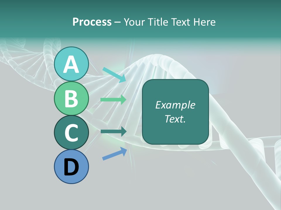 One Abstract Spiral PowerPoint Template