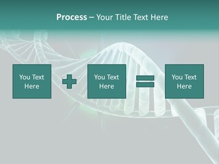 One Abstract Spiral PowerPoint Template