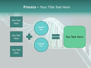 One Abstract Spiral PowerPoint Template