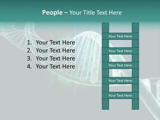 One Abstract Spiral PowerPoint Template