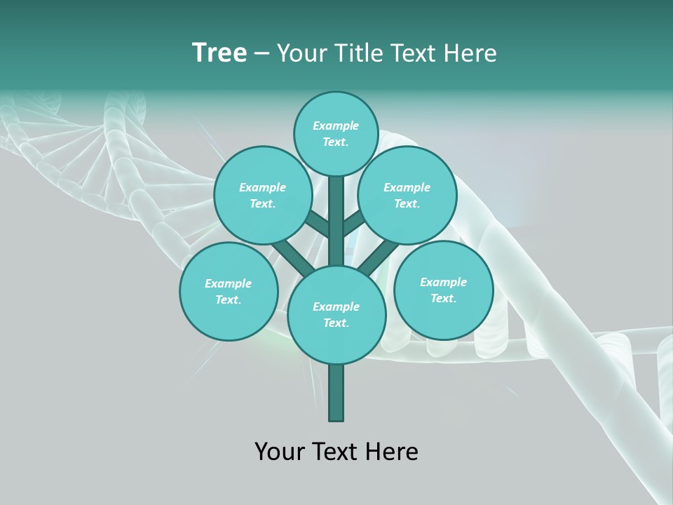 One Abstract Spiral PowerPoint Template