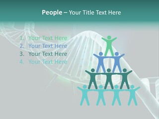 One Abstract Spiral PowerPoint Template