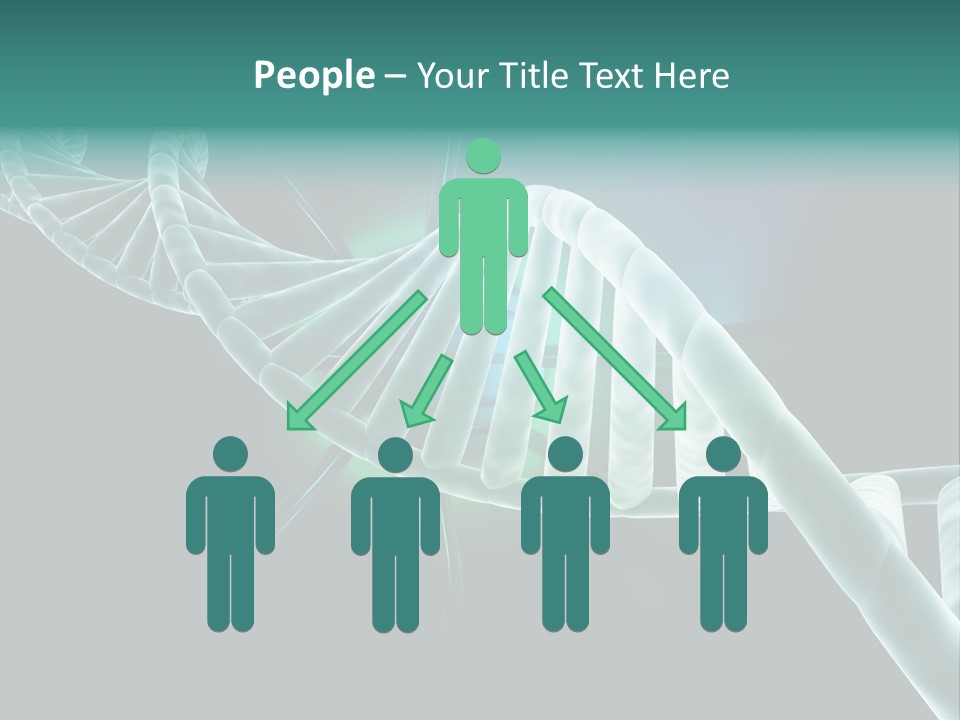 One Abstract Spiral PowerPoint Template