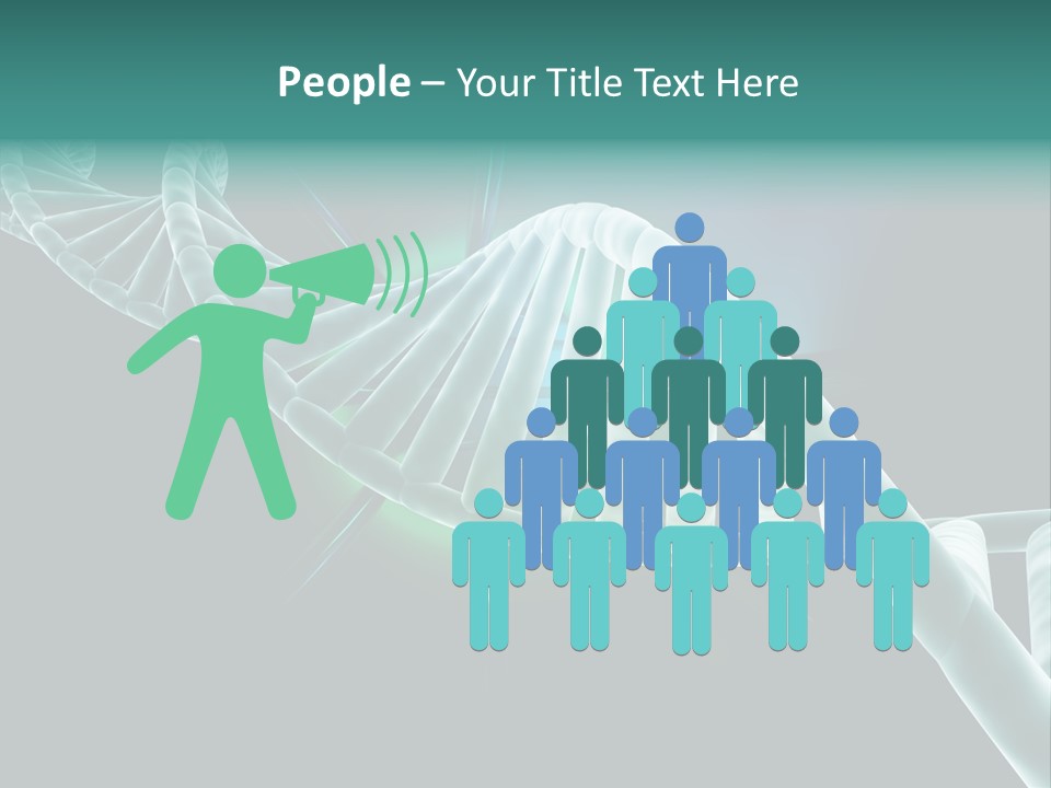 One Abstract Spiral PowerPoint Template