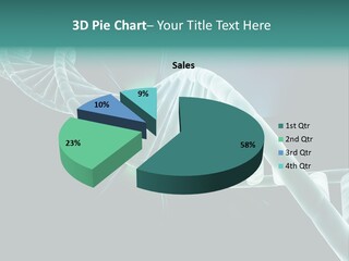 One Abstract Spiral PowerPoint Template