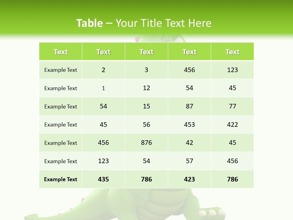 Cute Down Good PowerPoint Template