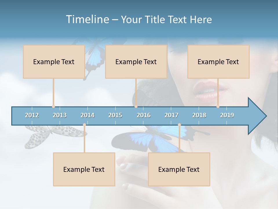 People Young Serene PowerPoint Template