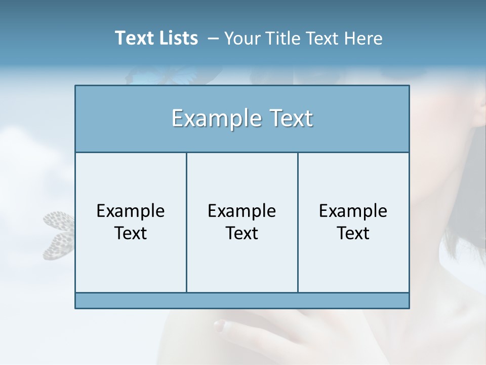 People Young Serene PowerPoint Template