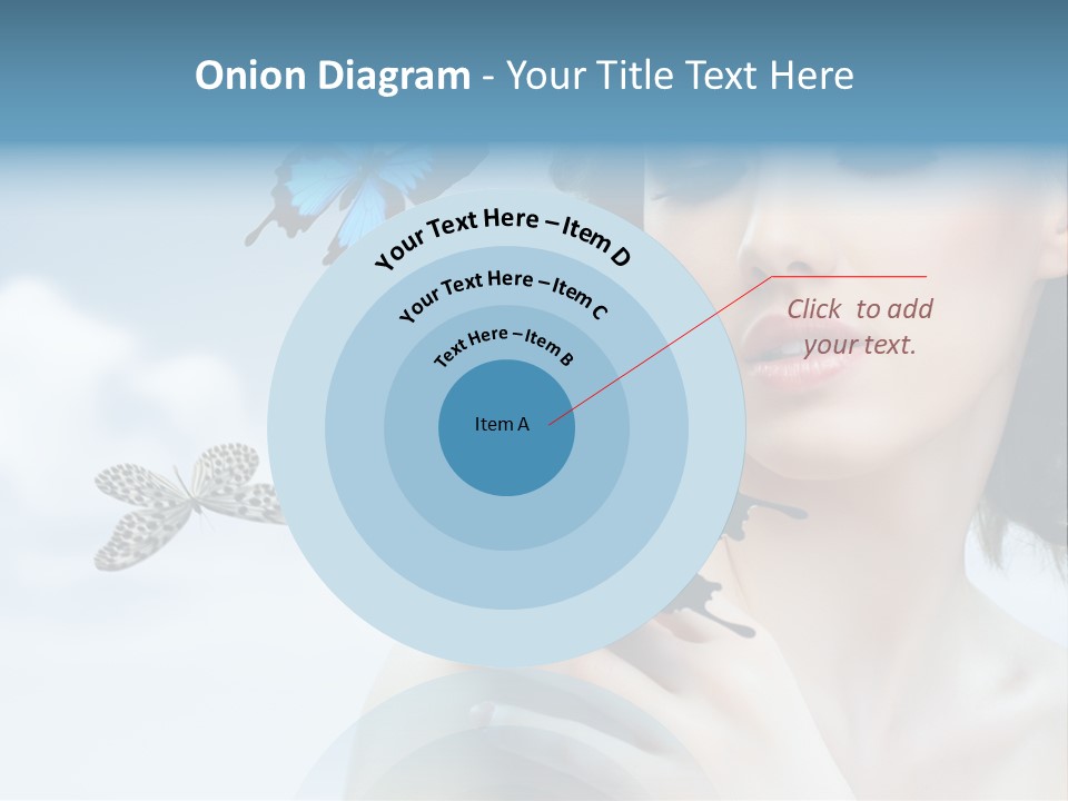 People Young Serene PowerPoint Template