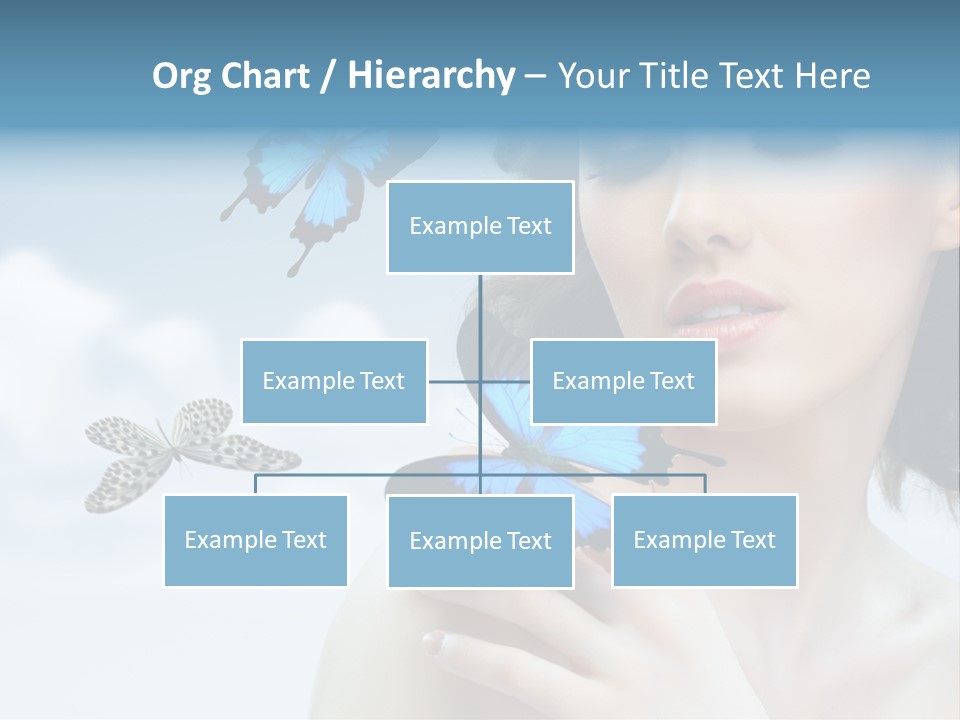 People Young Serene PowerPoint Template