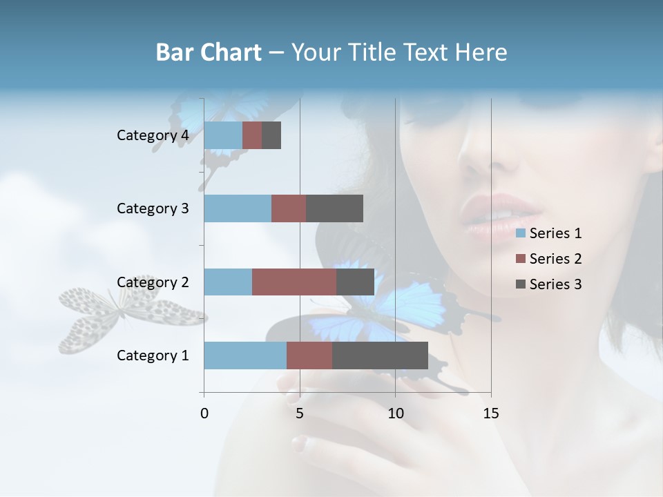 People Young Serene PowerPoint Template