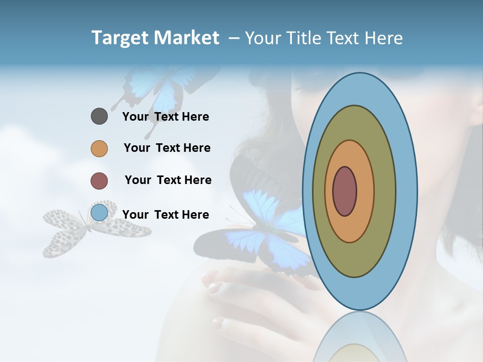 People Young Serene PowerPoint Template