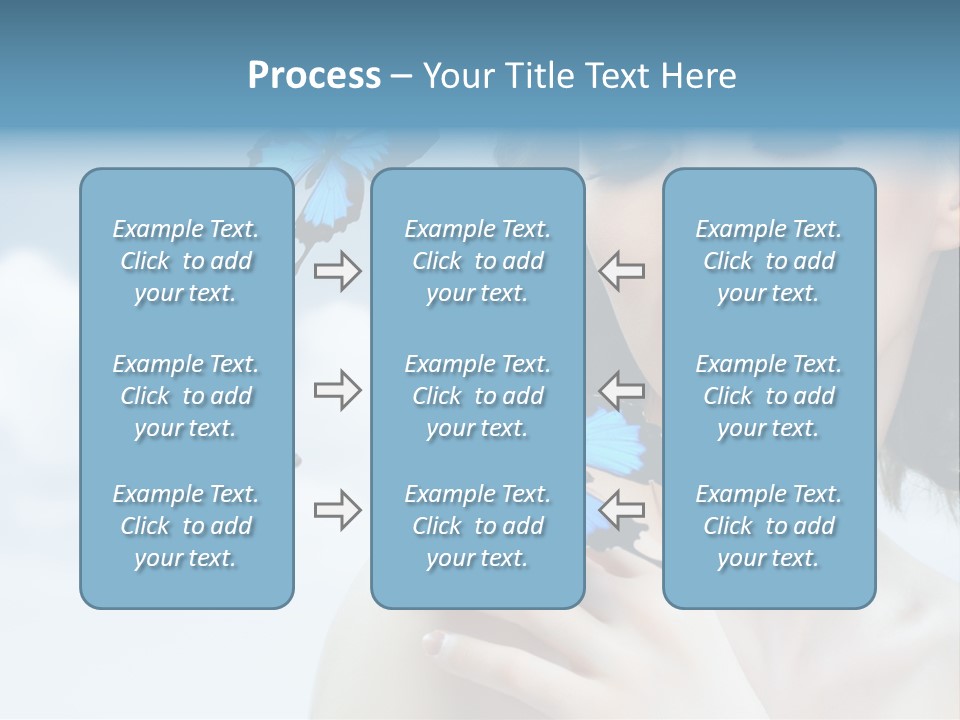 People Young Serene PowerPoint Template