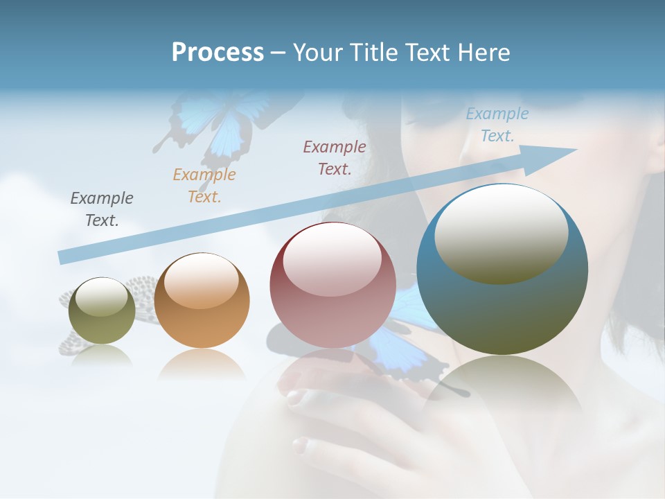 People Young Serene PowerPoint Template