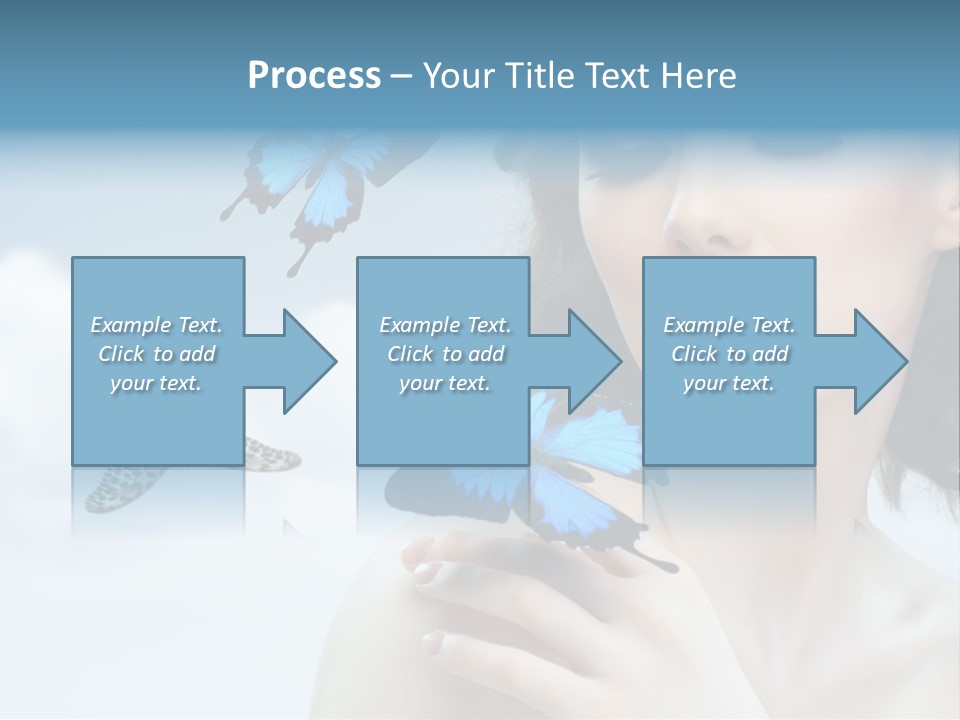 People Young Serene PowerPoint Template