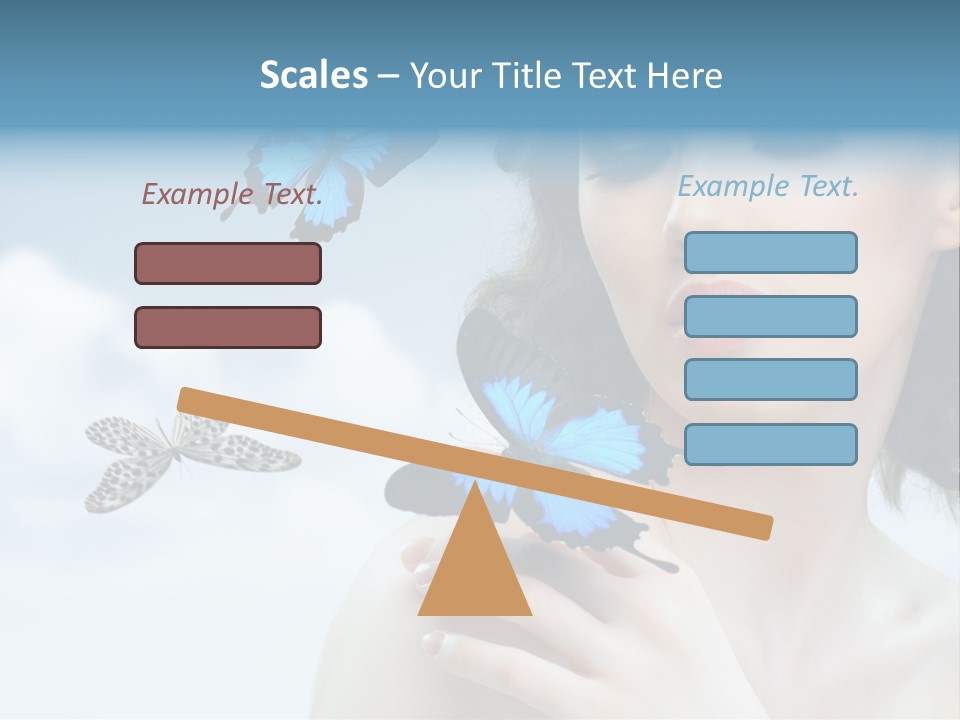 People Young Serene PowerPoint Template