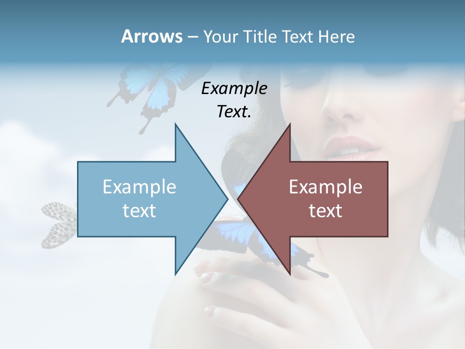 People Young Serene PowerPoint Template