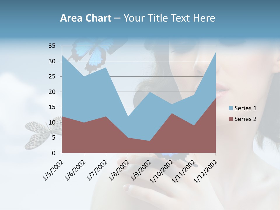 People Young Serene PowerPoint Template