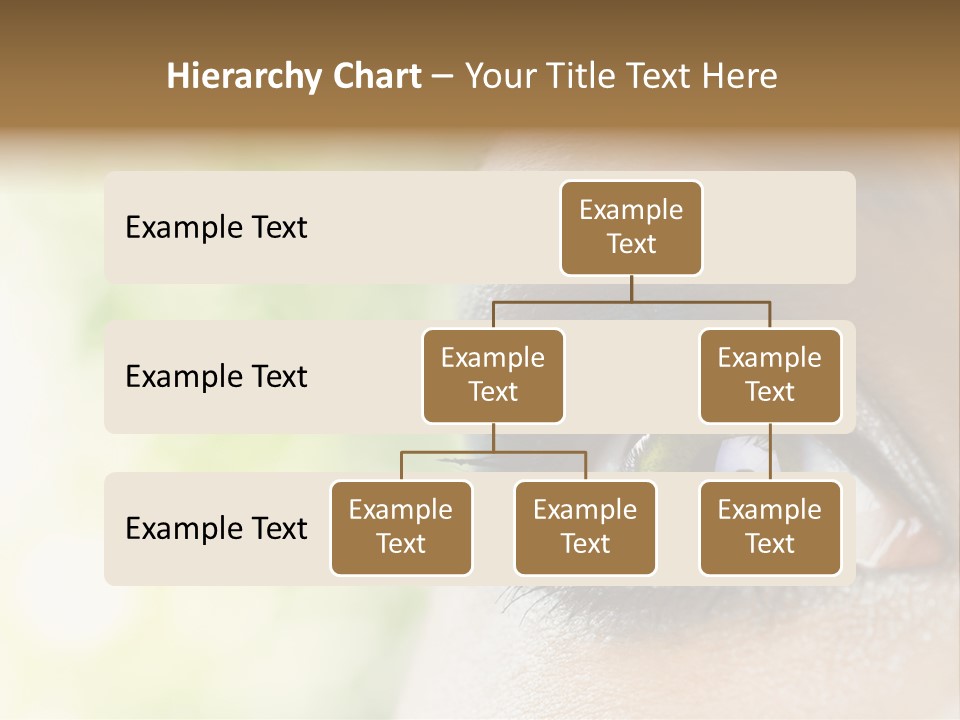 Clean Treatment Eyelash PowerPoint Template