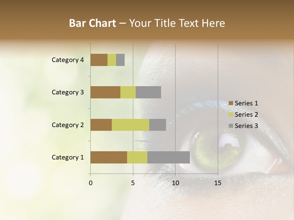 Clean Treatment Eyelash PowerPoint Template