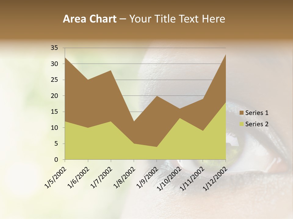 Clean Treatment Eyelash PowerPoint Template