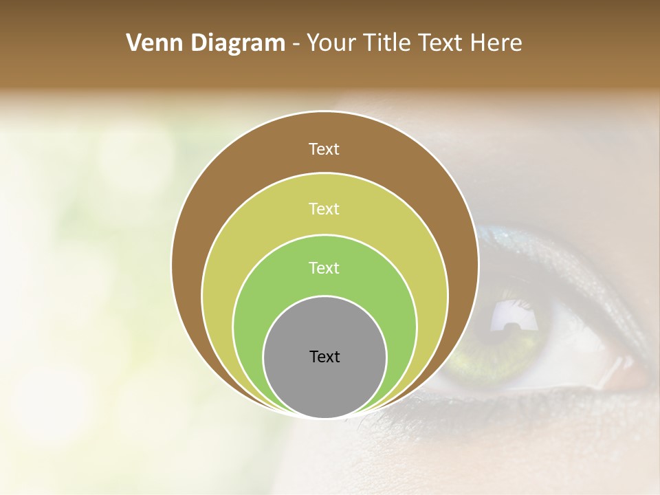 Clean Treatment Eyelash PowerPoint Template