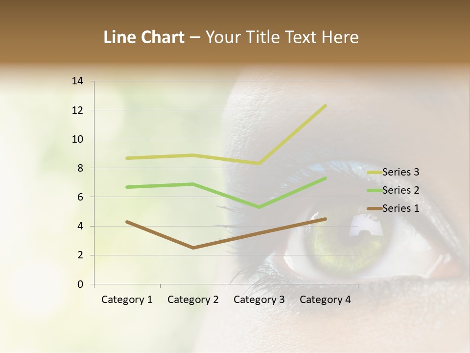 Clean Treatment Eyelash PowerPoint Template