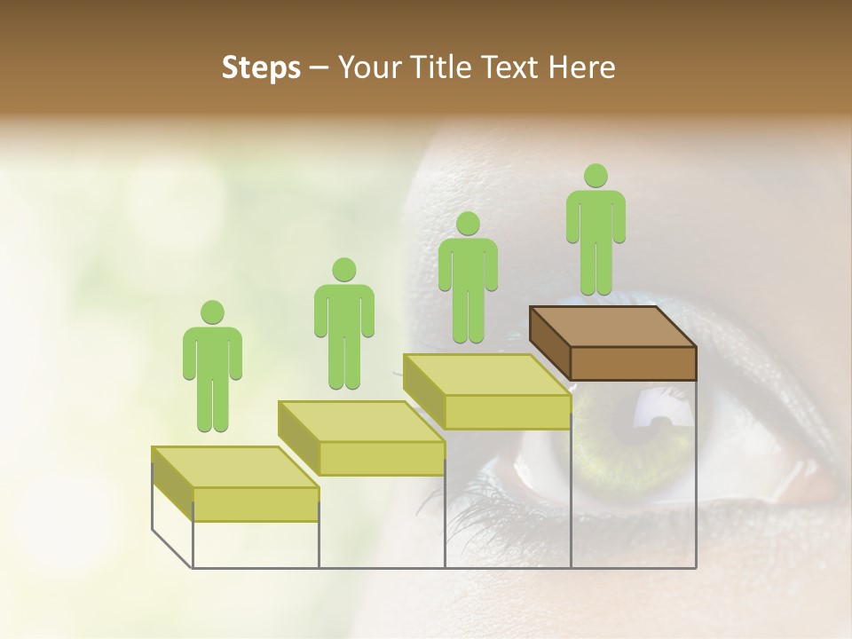 Clean Treatment Eyelash PowerPoint Template