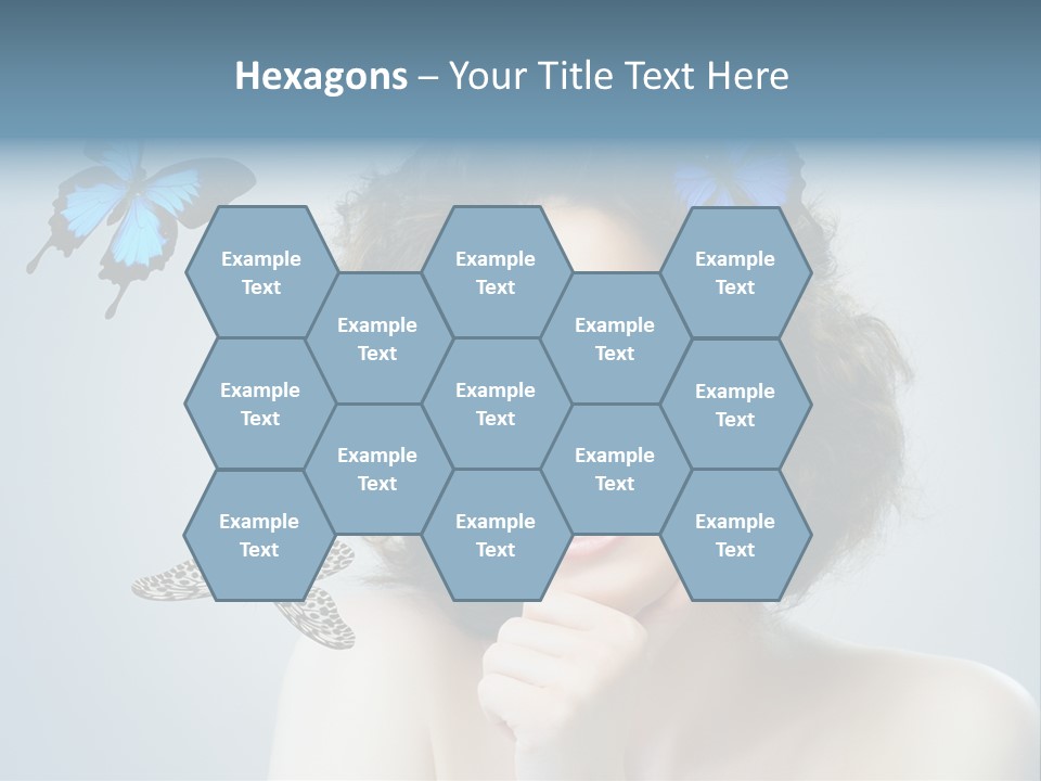 Spring Make Up Female PowerPoint Template