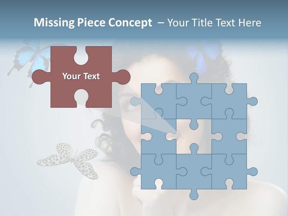 Spring Make Up Female PowerPoint Template