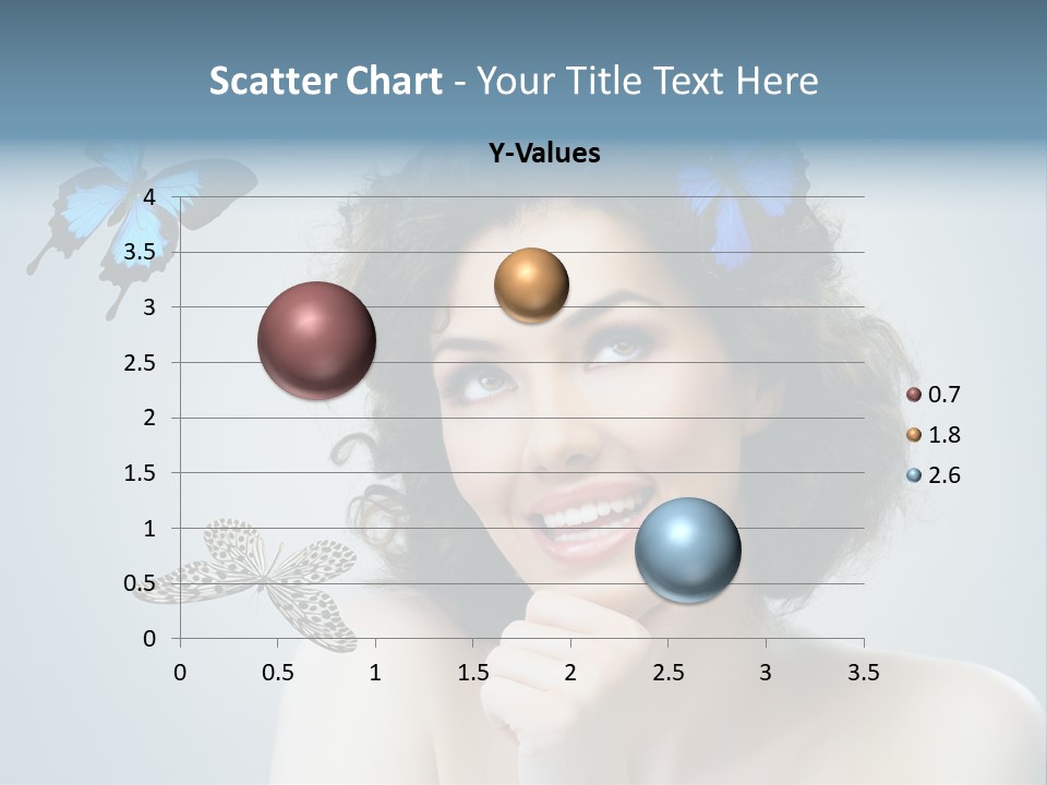 Spring Make Up Female PowerPoint Template