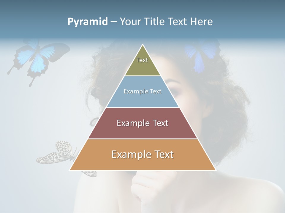 Spring Make Up Female PowerPoint Template