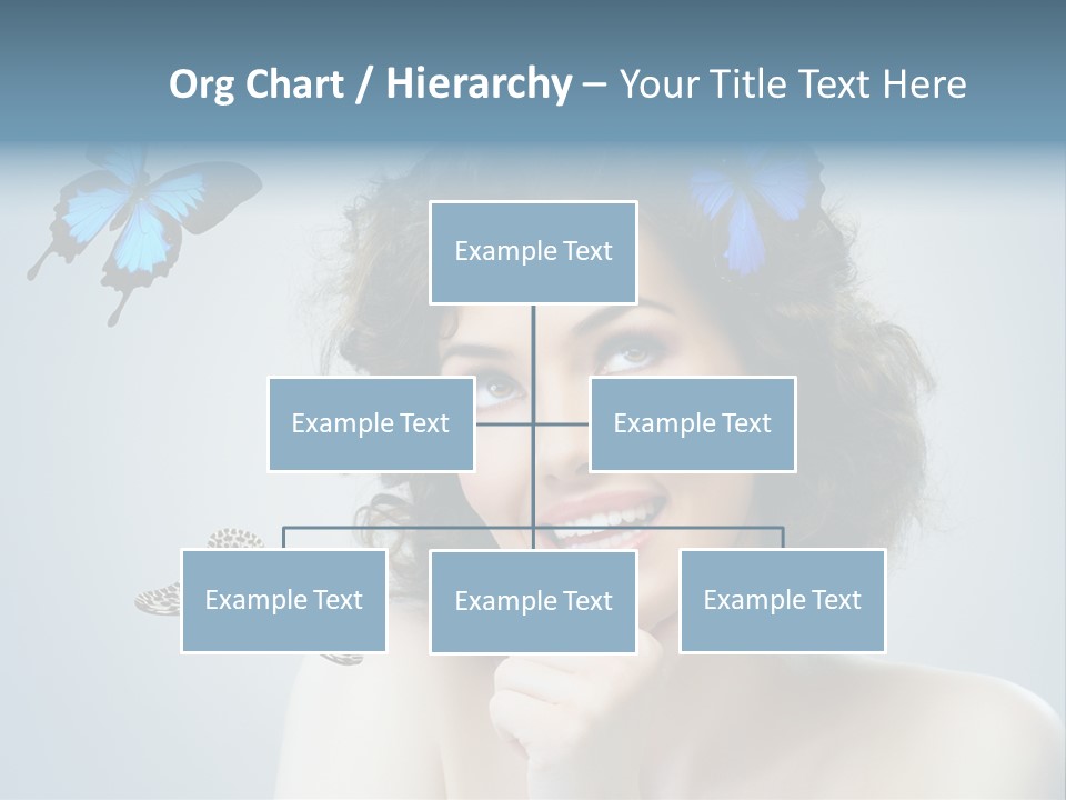 Spring Make Up Female PowerPoint Template