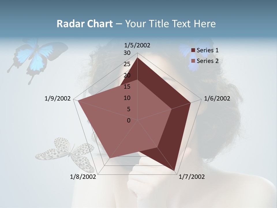 Spring Make Up Female PowerPoint Template