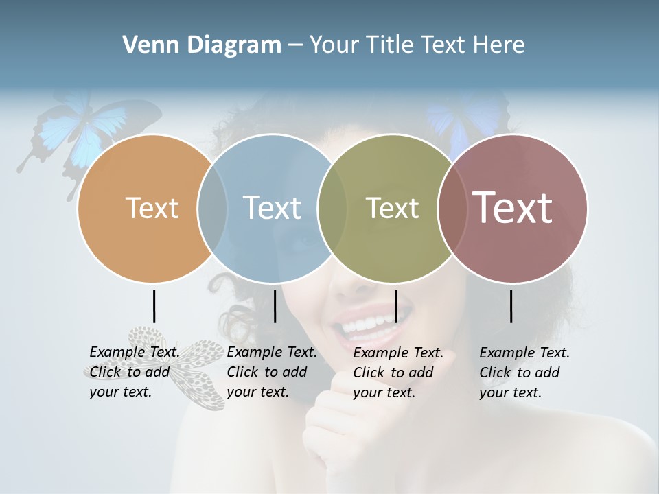 Spring Make Up Female PowerPoint Template