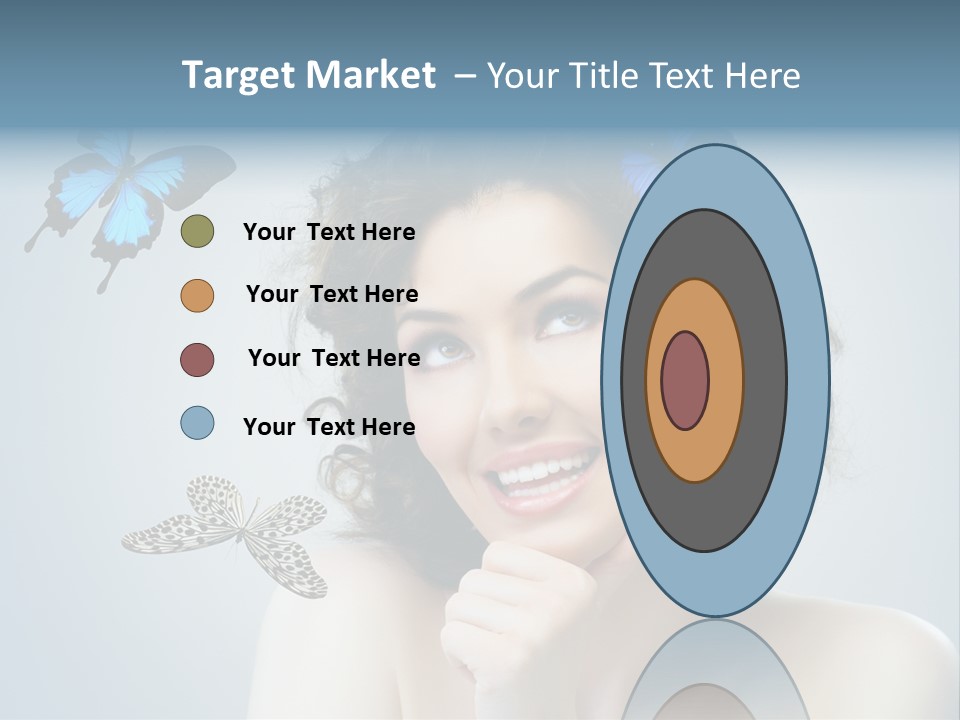 Spring Make Up Female PowerPoint Template