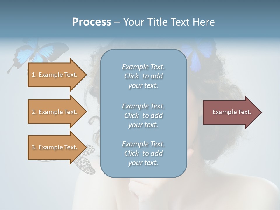 Spring Make Up Female PowerPoint Template