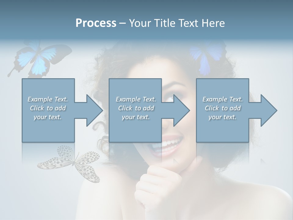 Spring Make Up Female PowerPoint Template