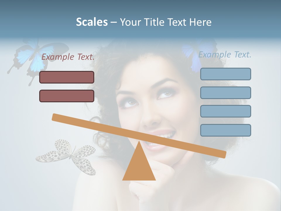 Spring Make Up Female PowerPoint Template