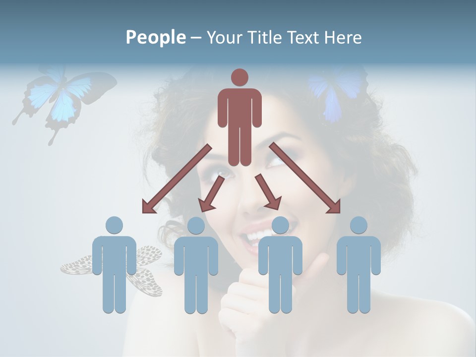 Spring Make Up Female PowerPoint Template