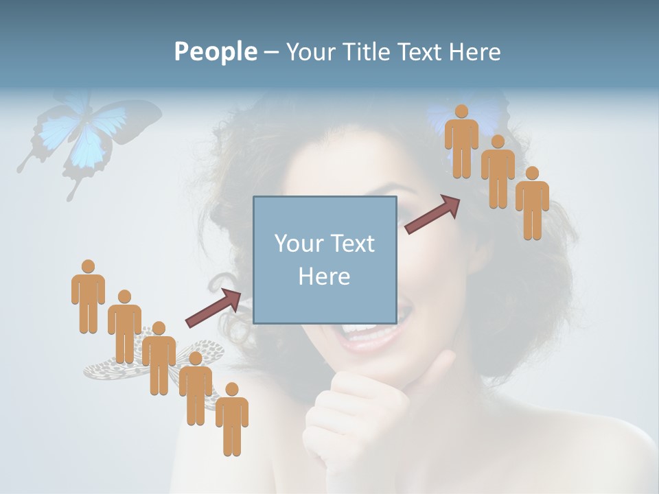 Spring Make Up Female PowerPoint Template