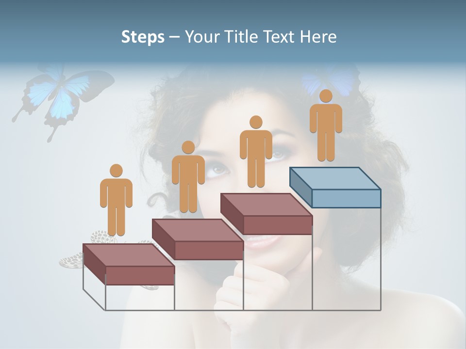 Spring Make Up Female PowerPoint Template