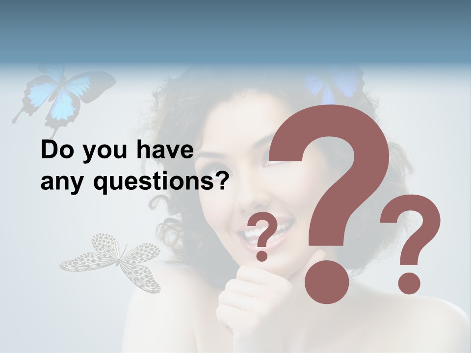 Spring Make Up Female PowerPoint Template