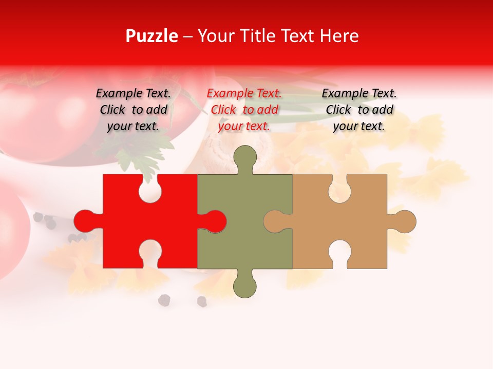 Cooked Prepared Nutrition PowerPoint Template