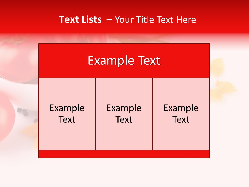 Cooked Prepared Nutrition PowerPoint Template